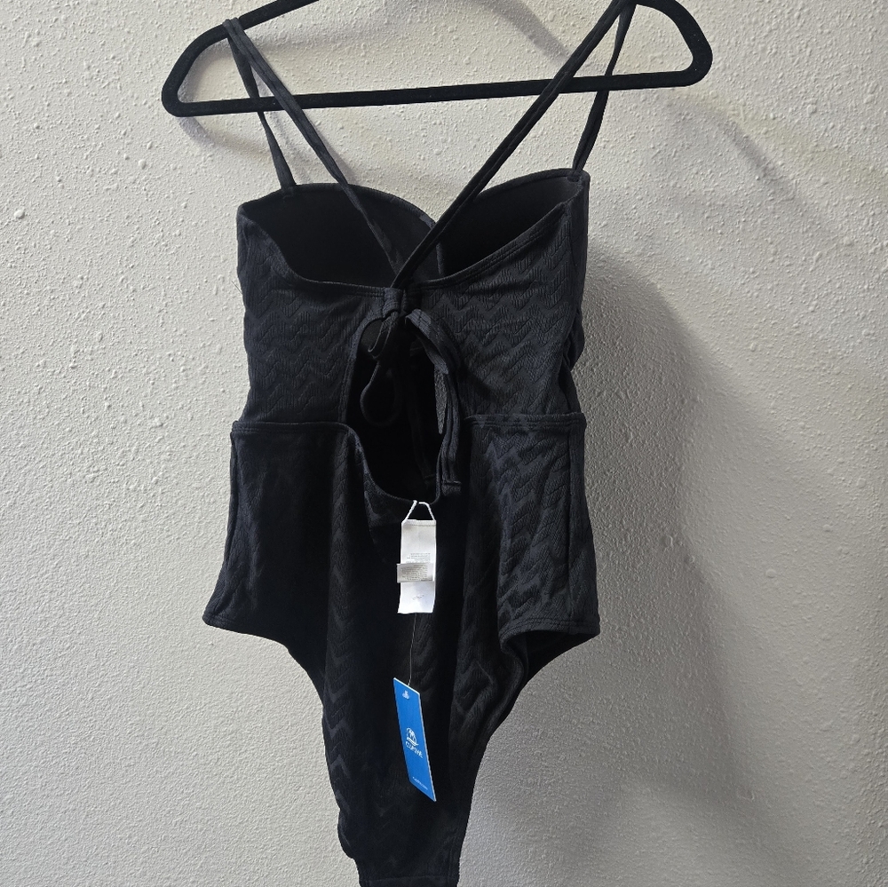 One Piece Swimsuit Bathing Suit Wrapped Back